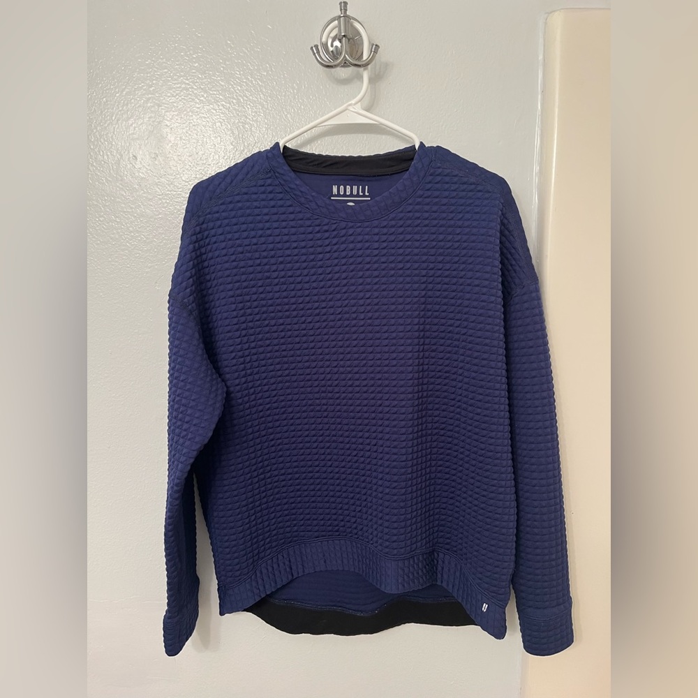 Women’s NoBULl Quilted Pullover - Blue